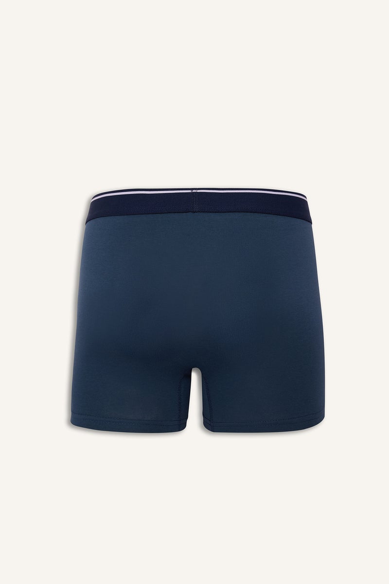 DeFacto Blue Man Regular Fit 3 Piece Boxers Casual - Image 3